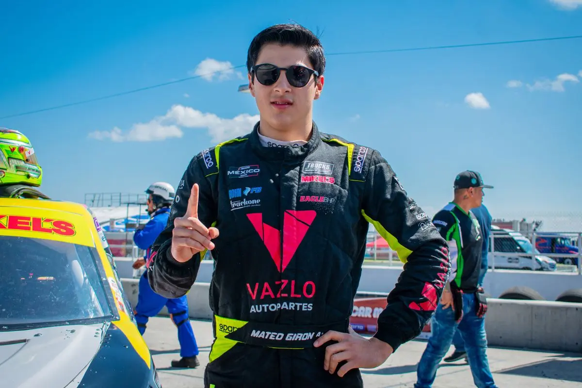 Un choque a mitad de la carrera impide a Mateo Girón tener un buen cierre |