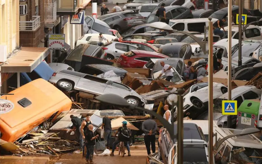 6 puntos para entender las protestas después de las inundaciones en Valencia