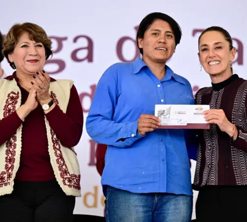 Estado de México recibe 4 mil mdp para mejoramiento de vivienda: Claudia Sheinbaum y Delfina Gómez
