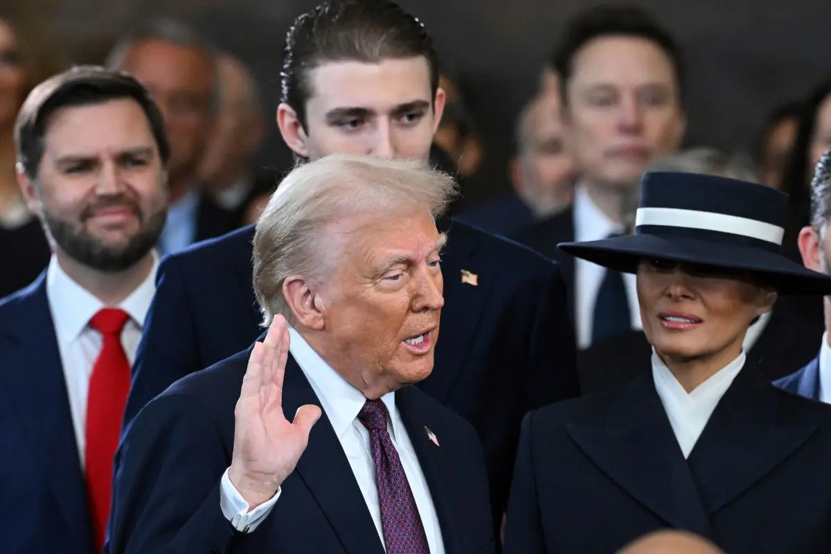 Galería los momentos clave de la toma de protesta de Donald Trump |