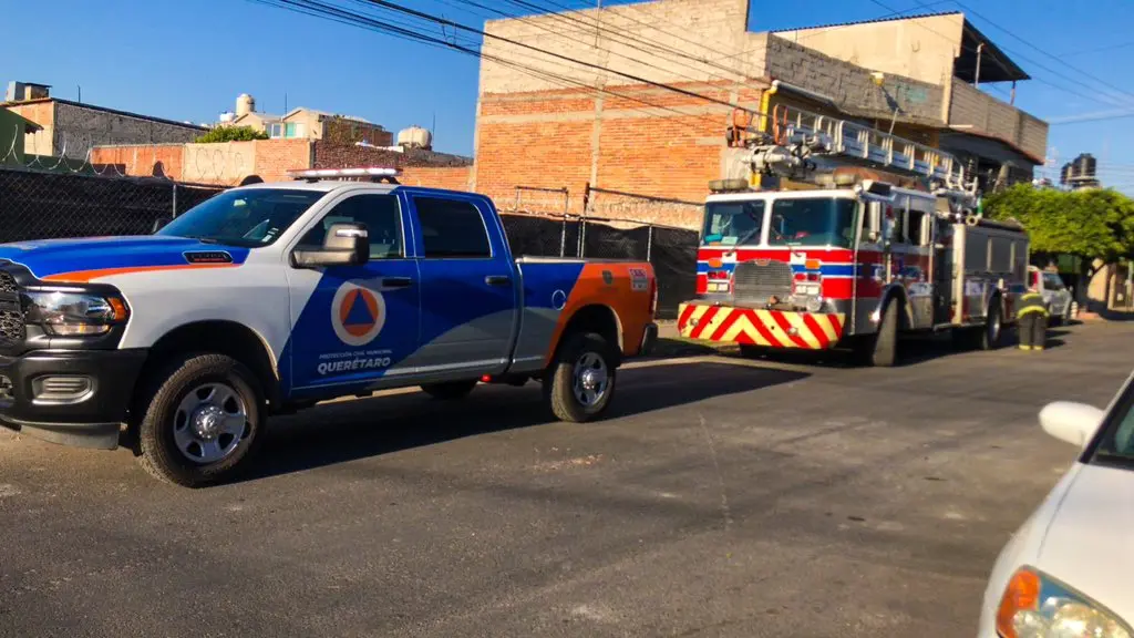 Caída de tanque provoca fuga de gas en Lomas de Casa Blanca | Caída de tanque provoca fuga de gas en Lomas de Casa Blanca