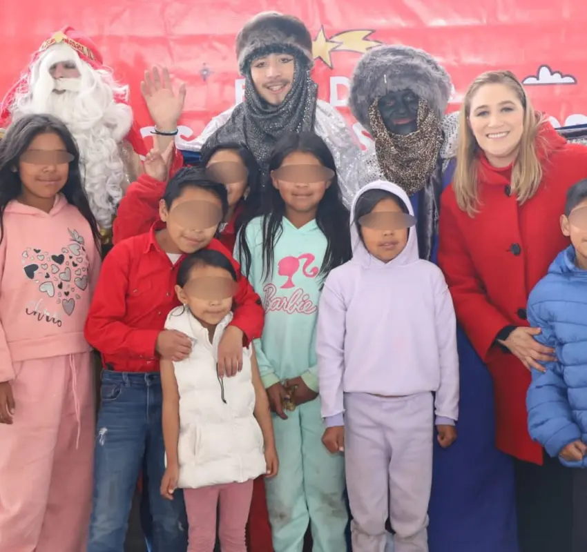 Celebraron a 18 mil niños Día de Reyes en San Mateo Atenco