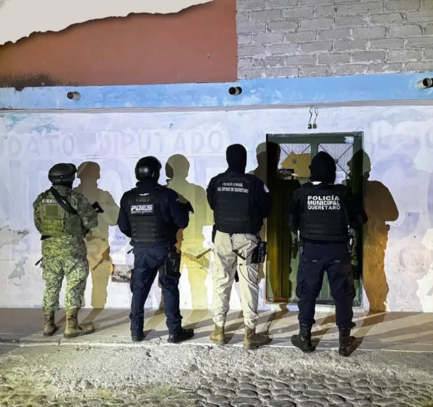 FGE ejecutó megaoperativo en la capital; hay 18 detenidos