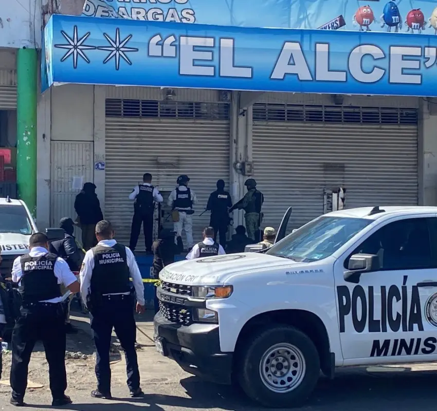 FGR realiza cateos en Central de Abastos