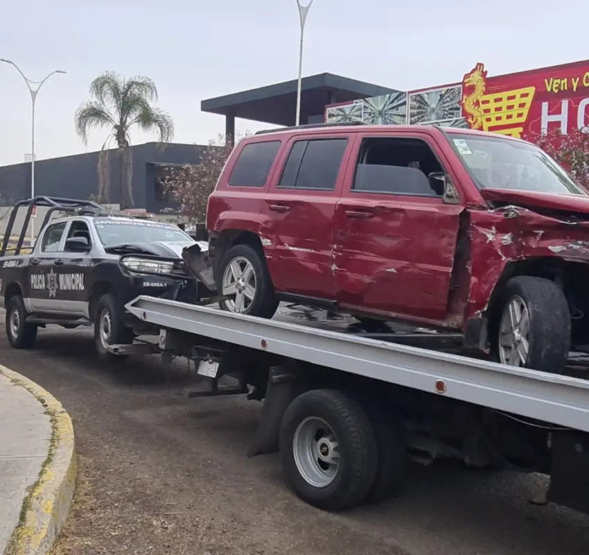 Hecho de tránsito culmina en espectacular persecución