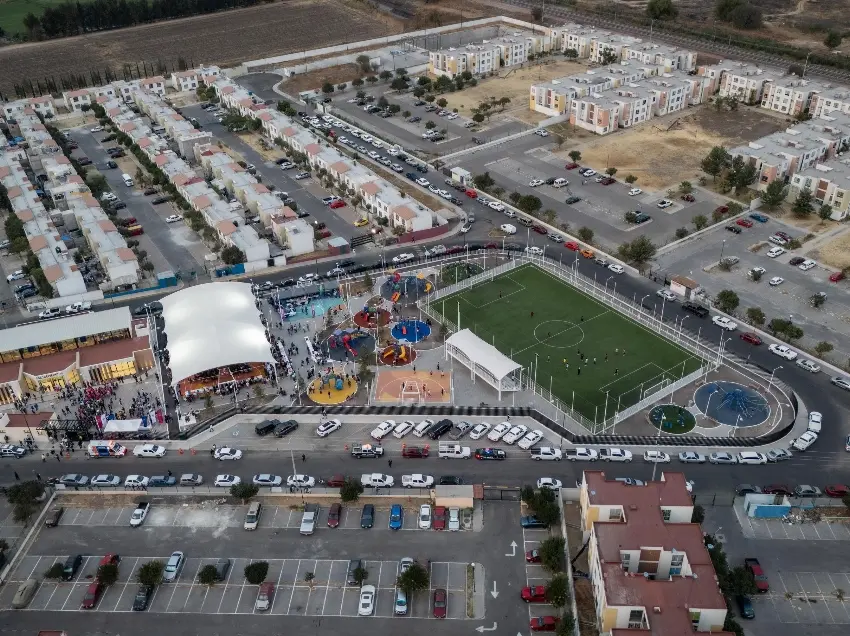 Inaugura Rodrigo Monsalvo Unidad Deportiva en Paseos del Marqués