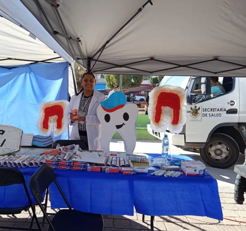 Lleva SESA Feria de Salud bucal a La Estancia, SJR