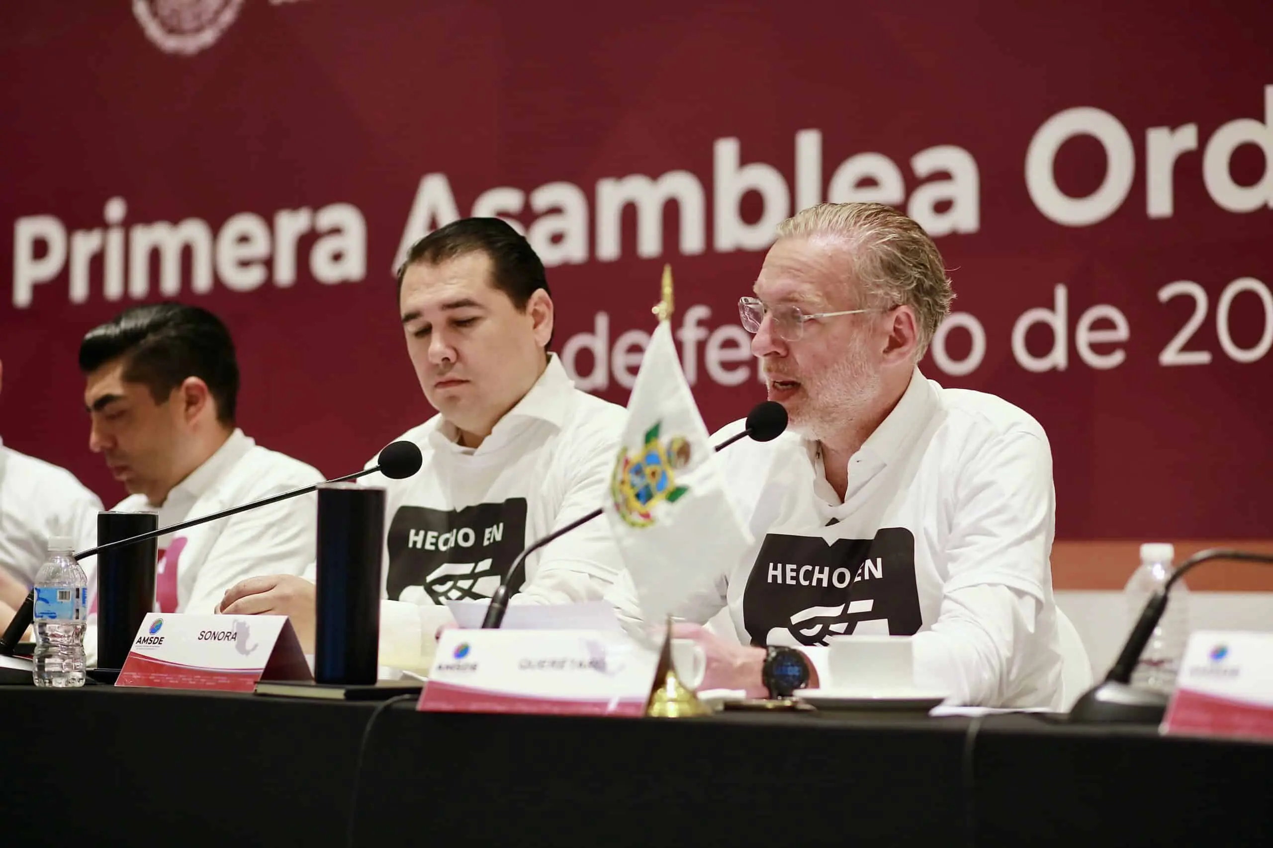 Marco Del Prete encabeza asamblea de la AMSDE  Reportacero