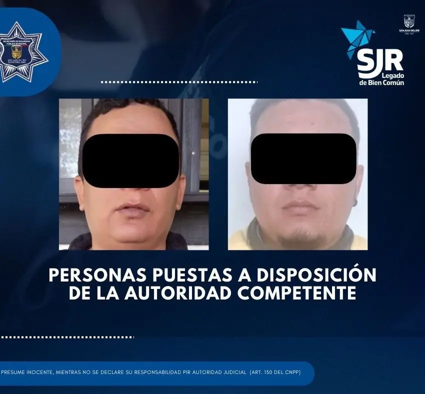 Policías de San Juan detienen a tres colombianos