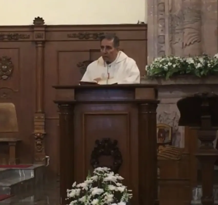 Presentarse ante la presencia de Dios: Mons. Sacramento