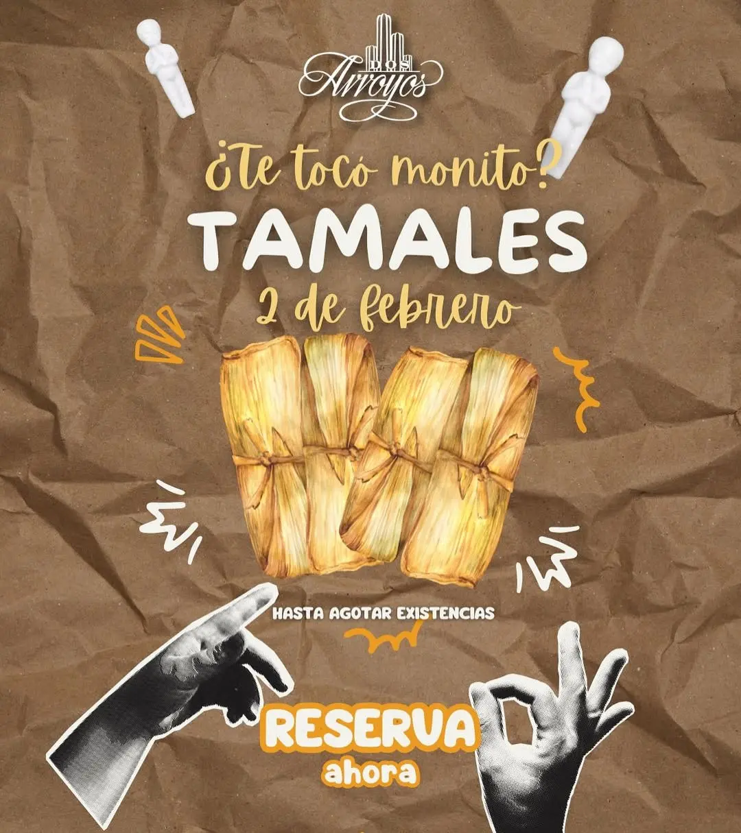 Te tocaron los tamales esta Candelaria El brunch de este 2 de Febrero los incluye en Dos Arroyos | Te tocaron los tamales esta Candelaria El brunch de este 2 de