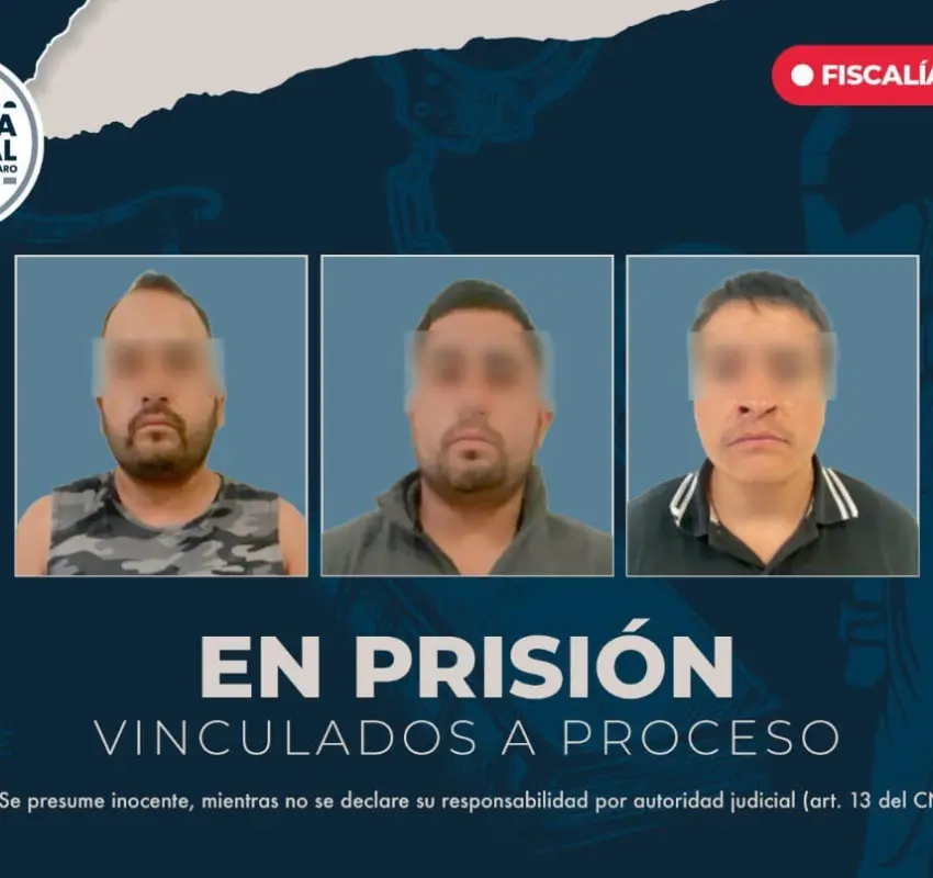Tres detenidos por privación de la libertad; ya se encuentran en prisión