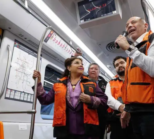 Clara Brugada realizará recorrido de supervisión en la Línea 1 del Metro de la CDMX antes de la reapertura de estaciones
