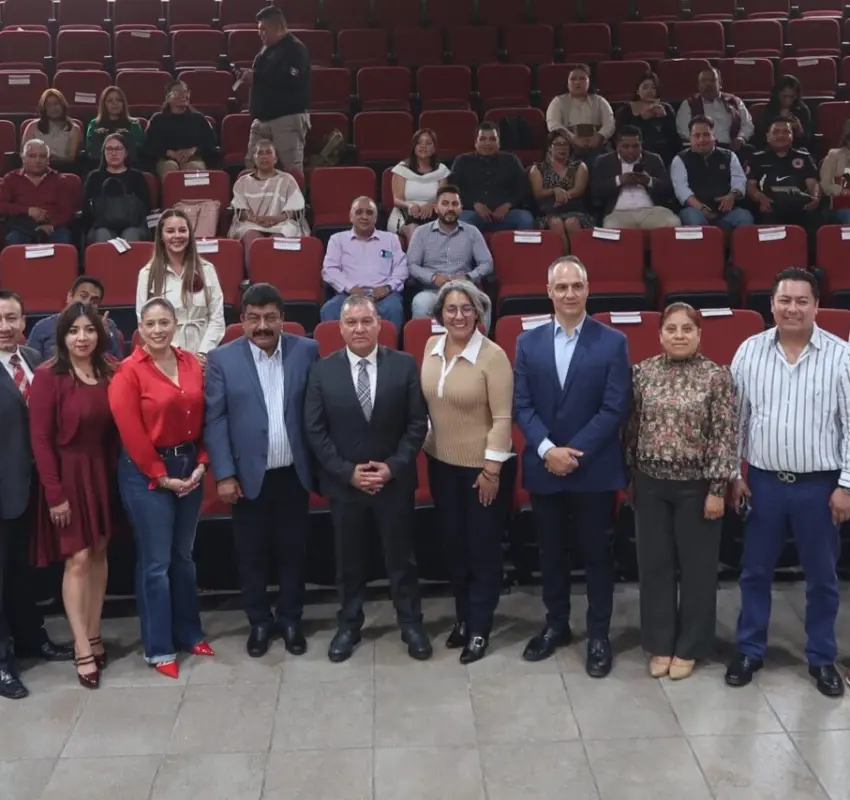 Firmaron en Texcoco coordinación para control de crecimiento urbano seis municipios