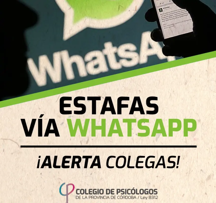 Alertan sobre estafa por WhatsApp con menores