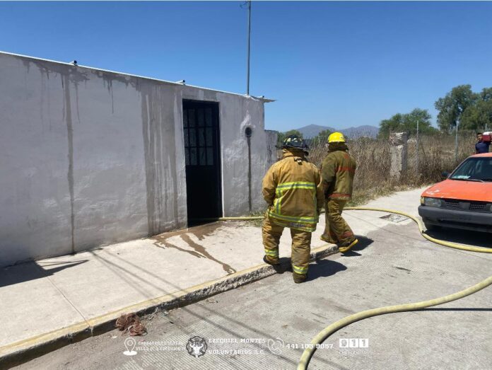 Atienden incendio de una vivienda en el municipio de Ezequiel ...