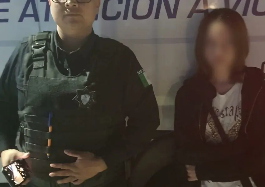 Atienden reporte de menor no localizada en Constituyentes del Parque