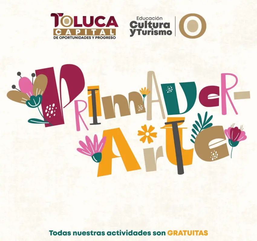 Celebró Toluca PrimaverArte con arte y música