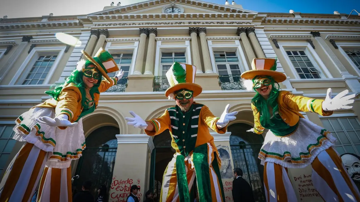 Celebra UAEMéx Día Mundial del Teatro 2025 con desfile