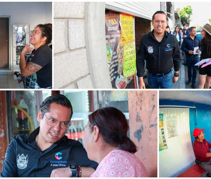 Chepe Guerrero entrega carpeta asfáltica en Los Ángeles