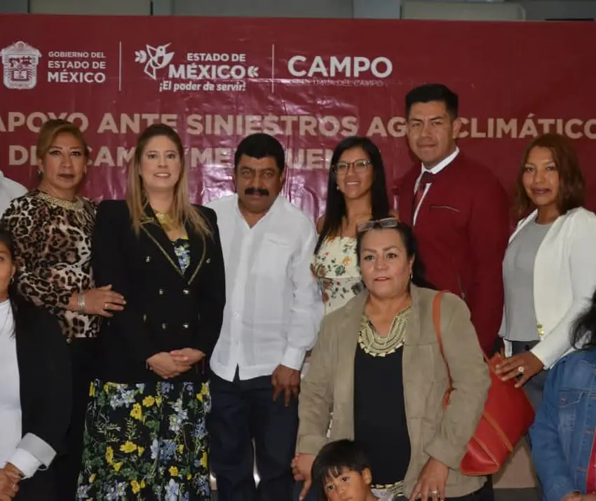 Desarrollo del campo con apoyo a productores de Texcoco