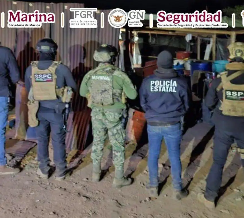 Desmantelaron laboratorio de drogas en Ixtlahuaca