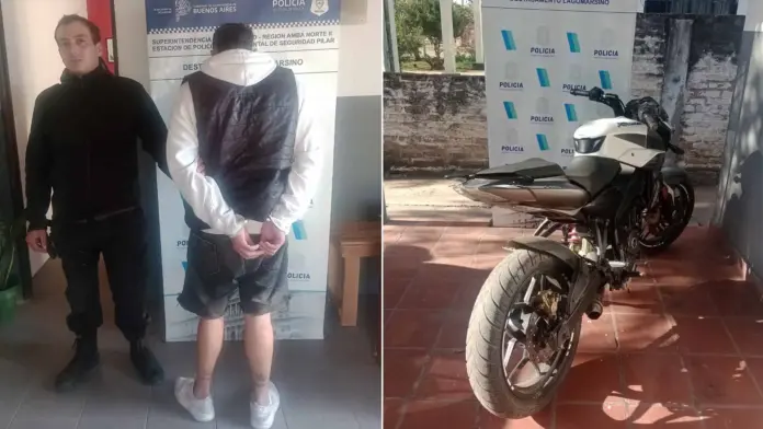 Viajaba en una moto robada: fue detenido por la policía | El ...