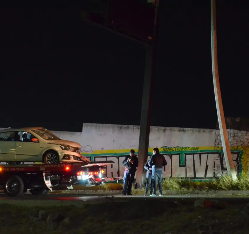 Doble percance en los primeros minutos de hoy