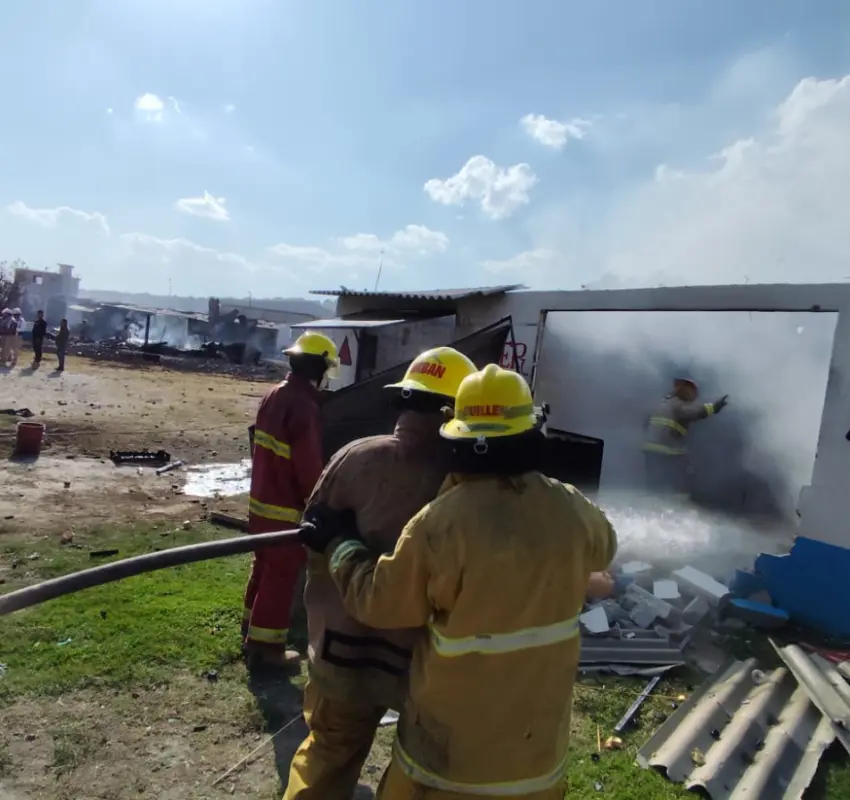 Explosión en polvorines de Tultepec dejó seis lesionados