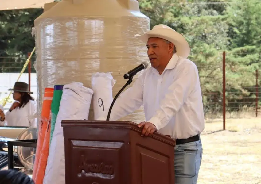 Incendios en Amealco han sido provocados: Óscar Pérez