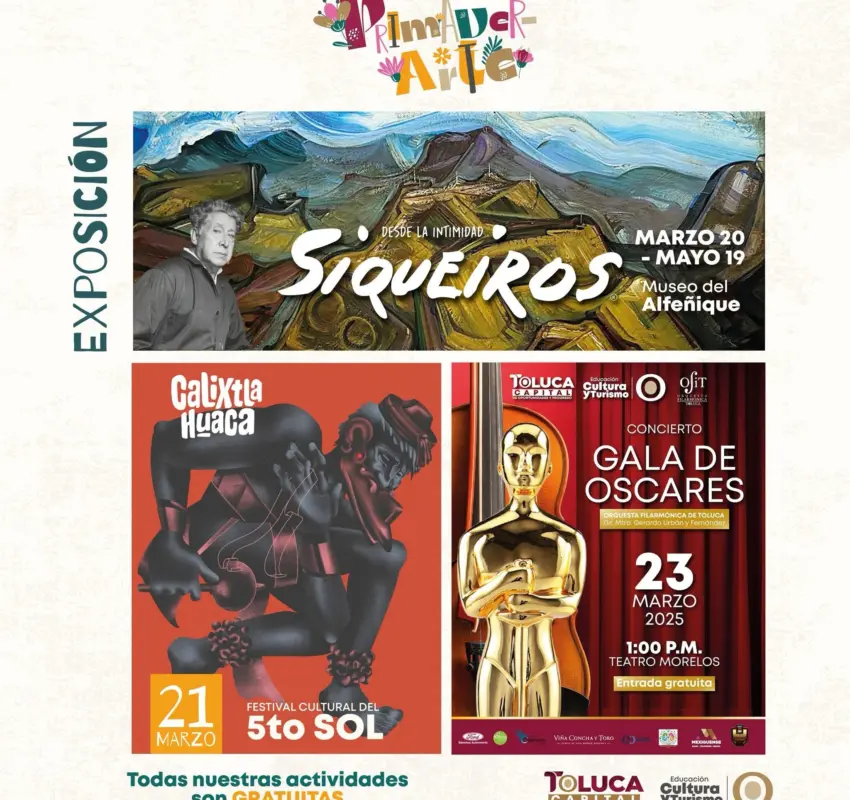 Inició festival PrimaverArte en Toluca