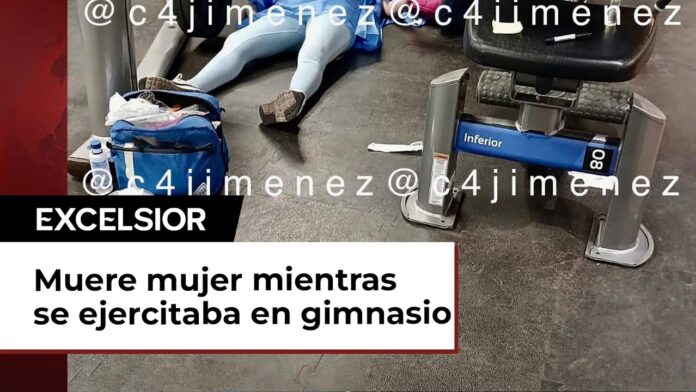 Muere mujer en gimnasio de la CDMX al desvanecerse