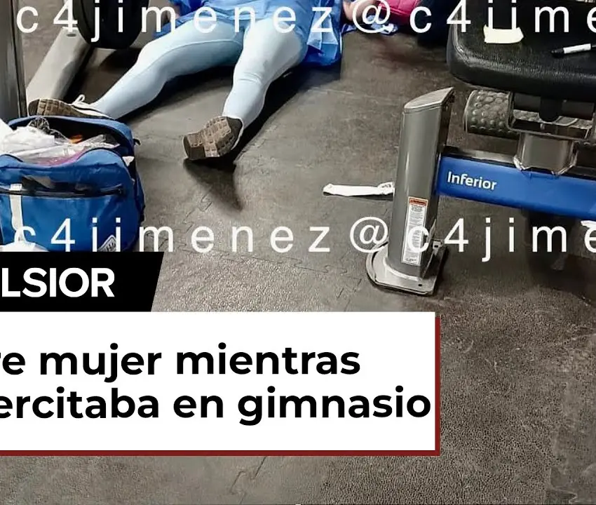 Joven mujer muere en un gimnasio