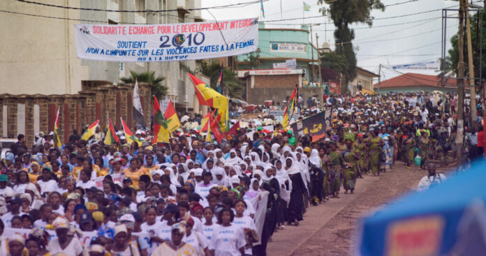 Gran Marcha por la Paz, una acción internacional en África en 2010 ...