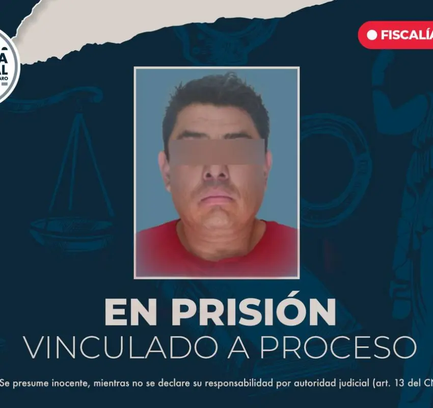 Obtiene FGE vinculación a proceso a sujeto que robo con violencia un auto, en Pedro Escobedo