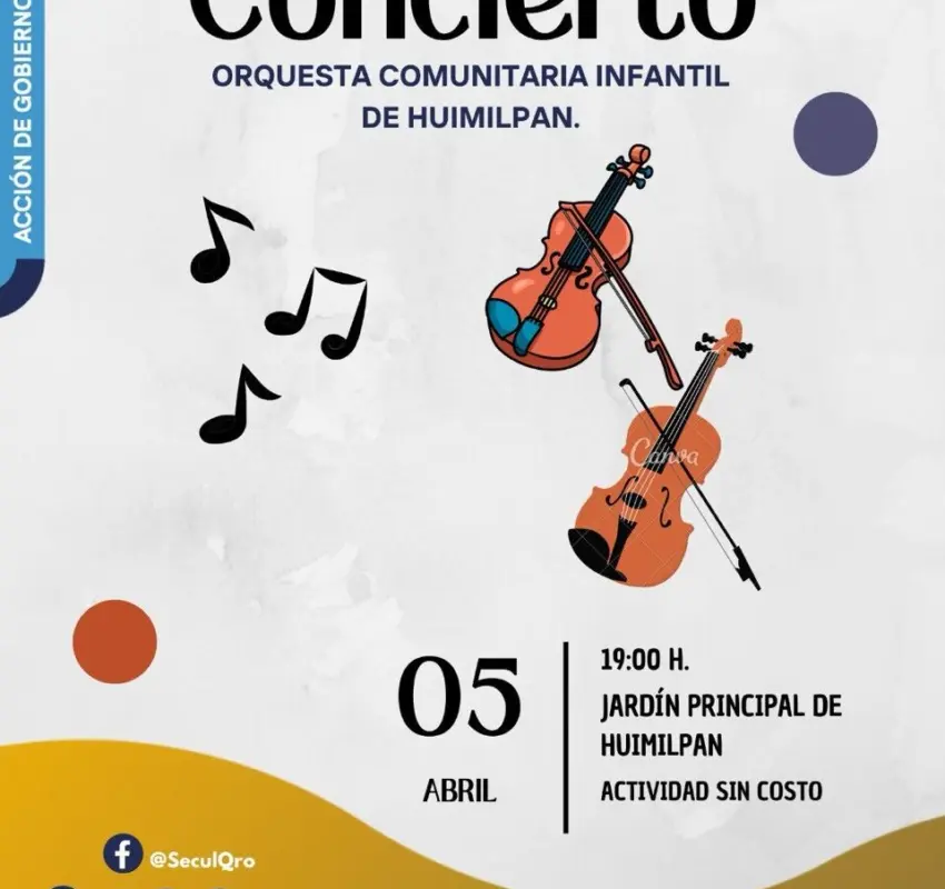 Ofrecen concierto orquestas infantiles en Humilpan: ED