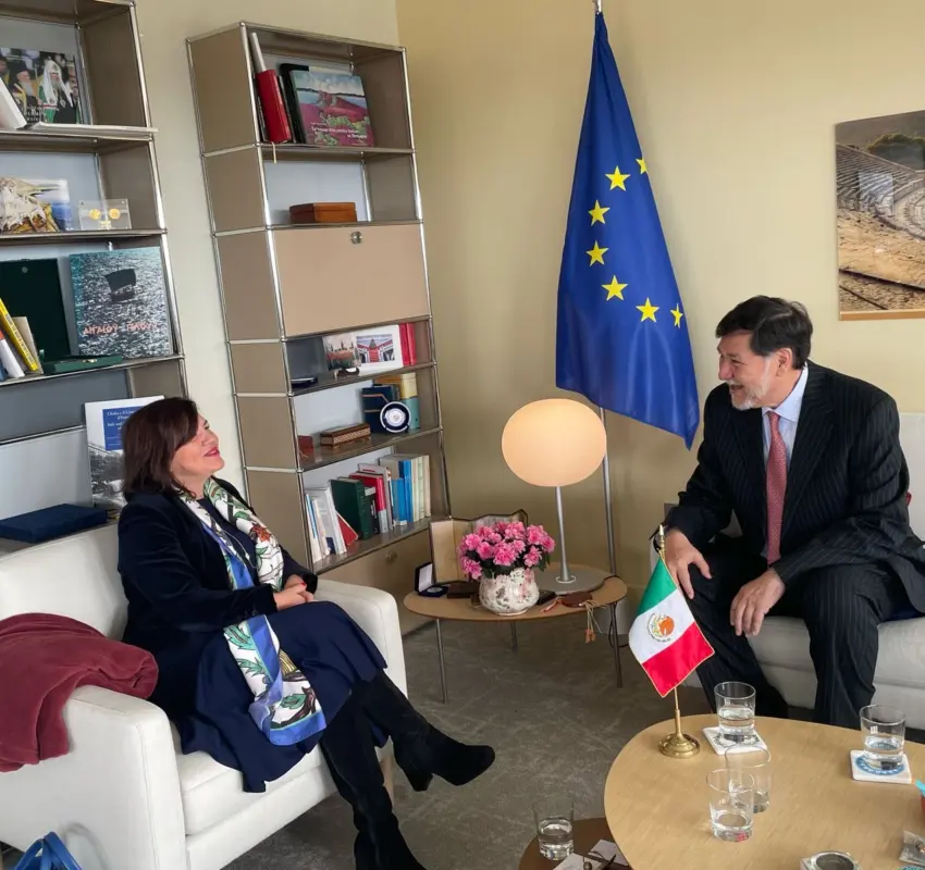 Participó Fernández Noroña en conferencia europea 2025