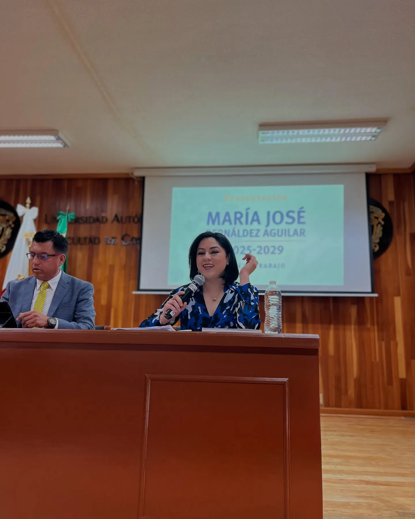 Presentó propuesta María José Bernáldez candidata a rectora de