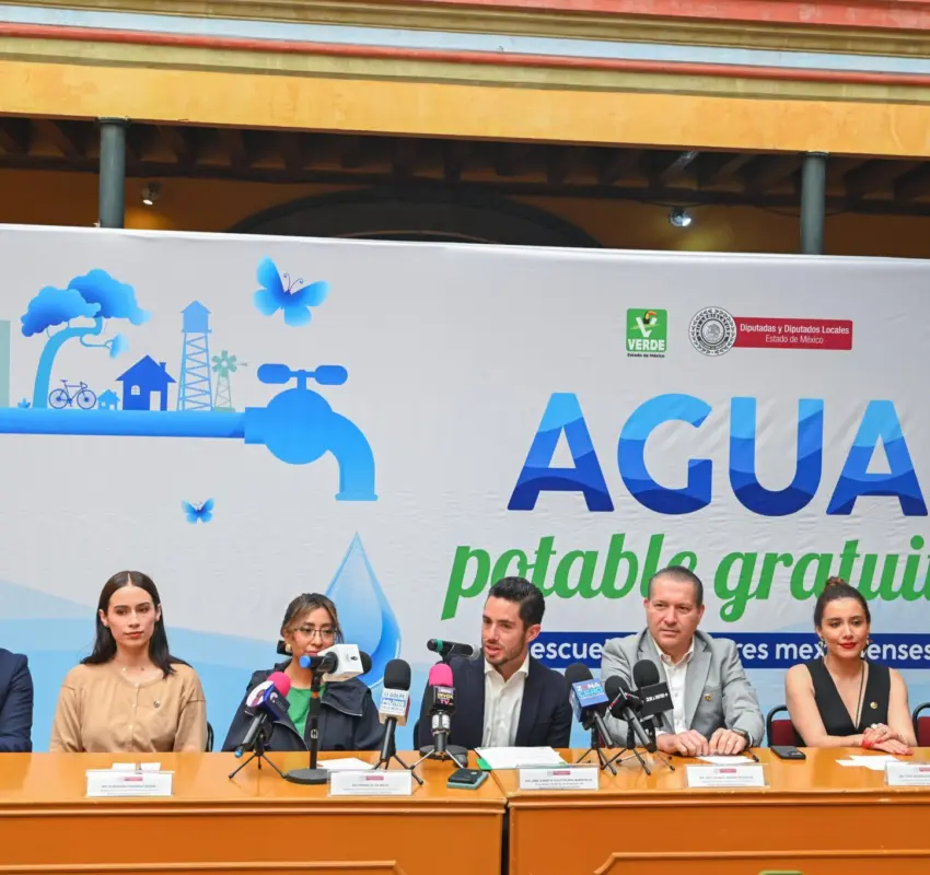 Propuso PVEM purificadoras de agua en escuelas del Edomex