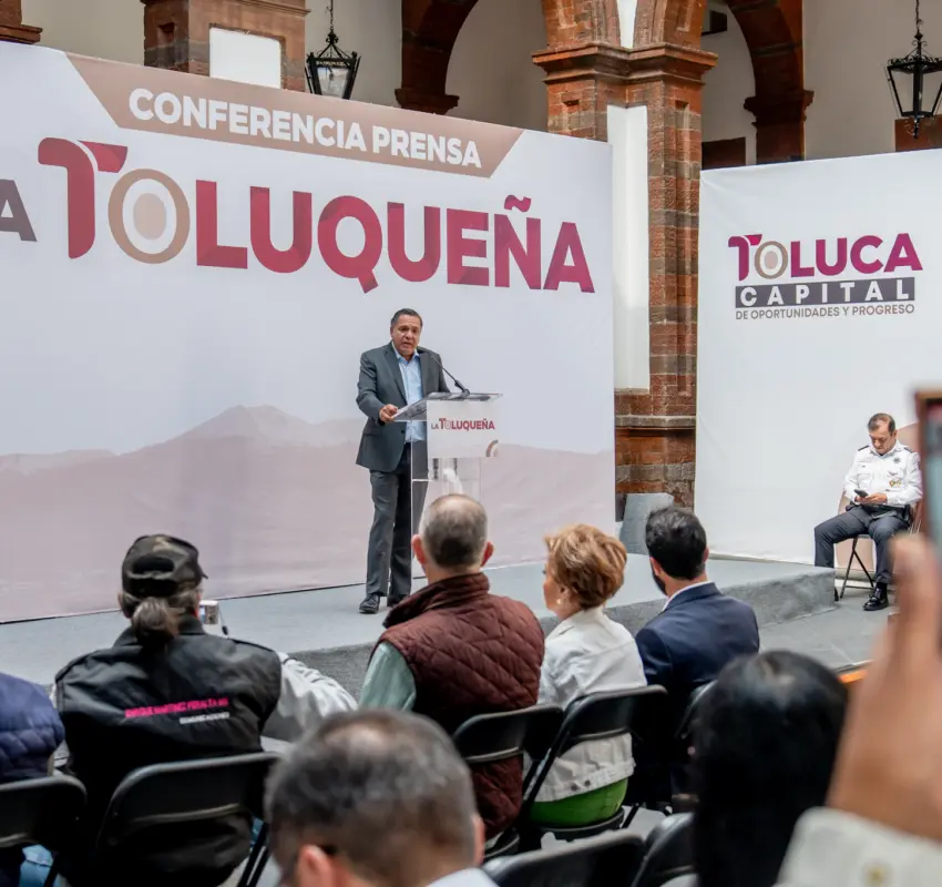 Toluca reparó 67 mil metros cuadrados de calles
