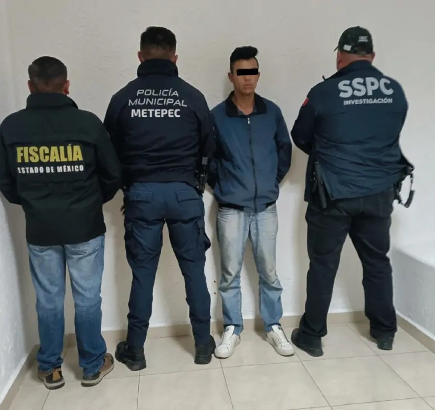 Detuvieron a homicida en Metepec