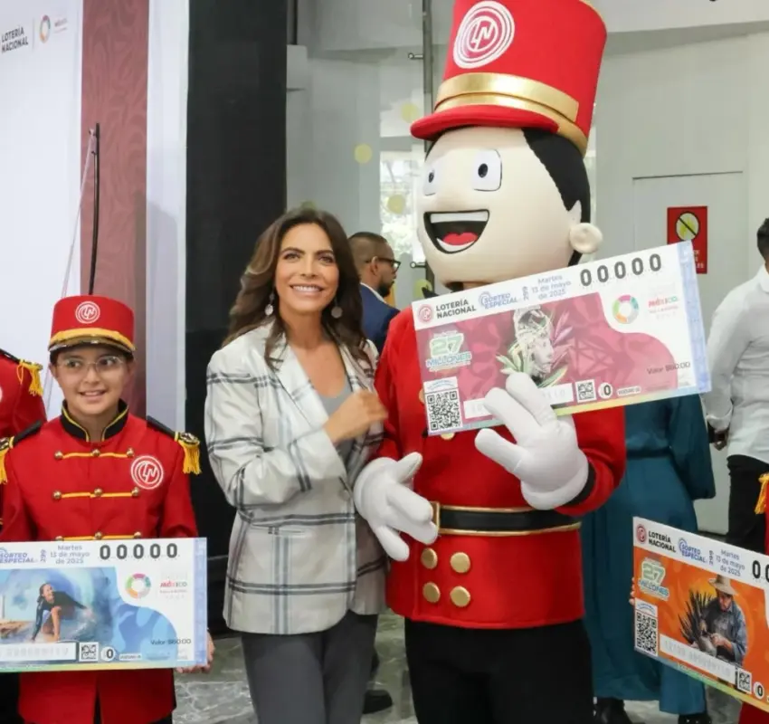 Sectur y Lotería Nacional presentan billete conmemorativo del Tianguis Turístico 2025: un homenaje a la diversidad y riqueza del turismo mexicano