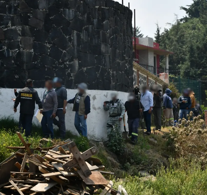 Aseguran inmuebles y tomas clandestinas de agua en Ocoyoacac