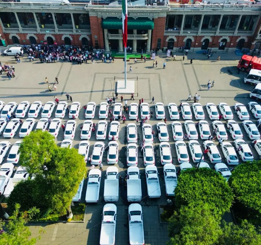 Reforzó Tlalnepantla parque vehicular