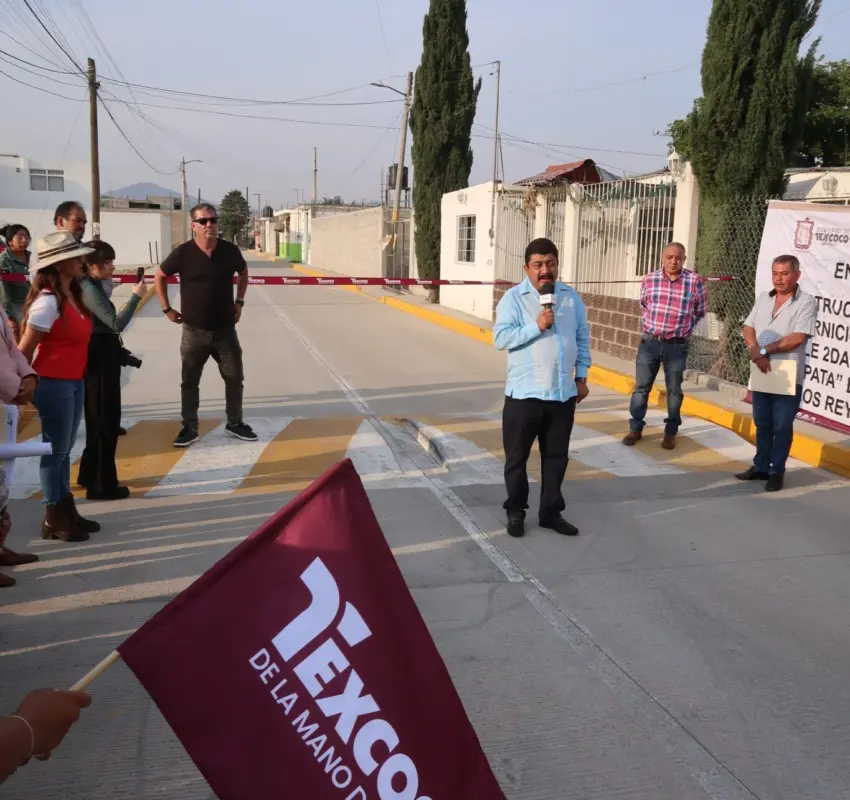 Entrega Texcoco obras por más de 2 MDP