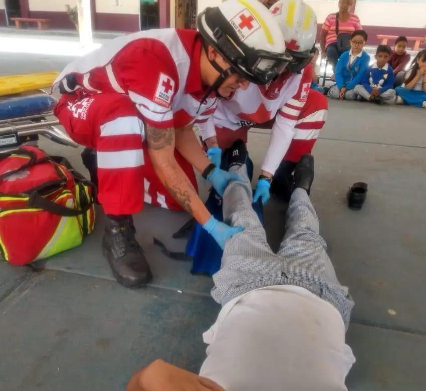 Autocuidado y Participación Comunitaria en escuelas del Edoméx: Cruz Roja