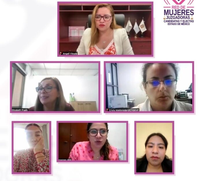 Capacita IEEM a mujeres juzgadoras candidatas y electas - El Valle