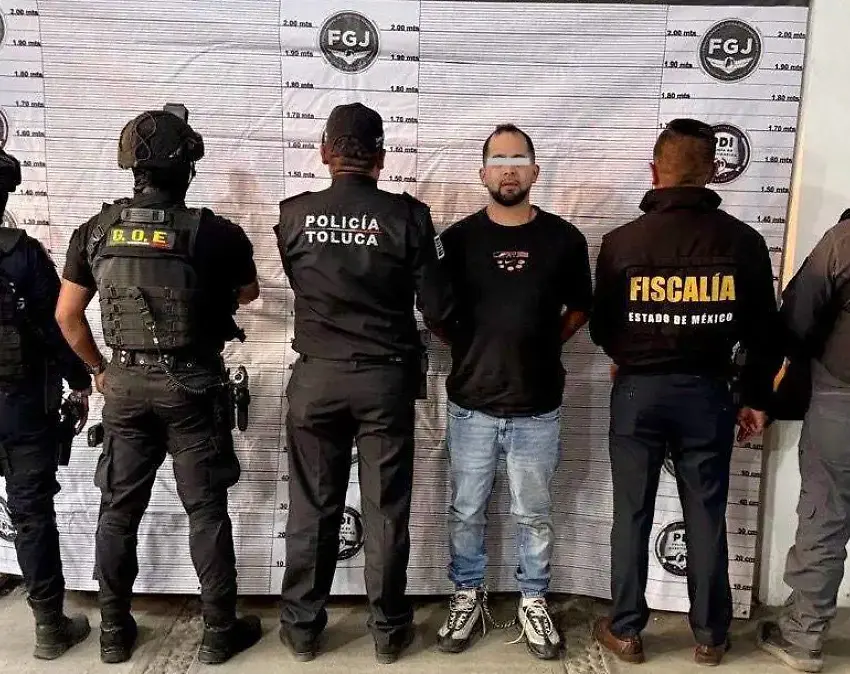 Capturaron en Toluca a presunto líder de “Los Titos”