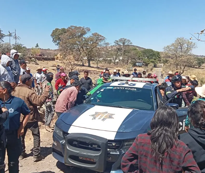 Casi linchan a tres presuntos asaltantes de trasporte