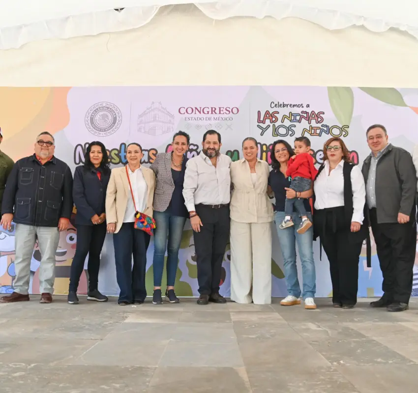 Celebraron Día del Niño y la Niña en el Congreso mexiquense